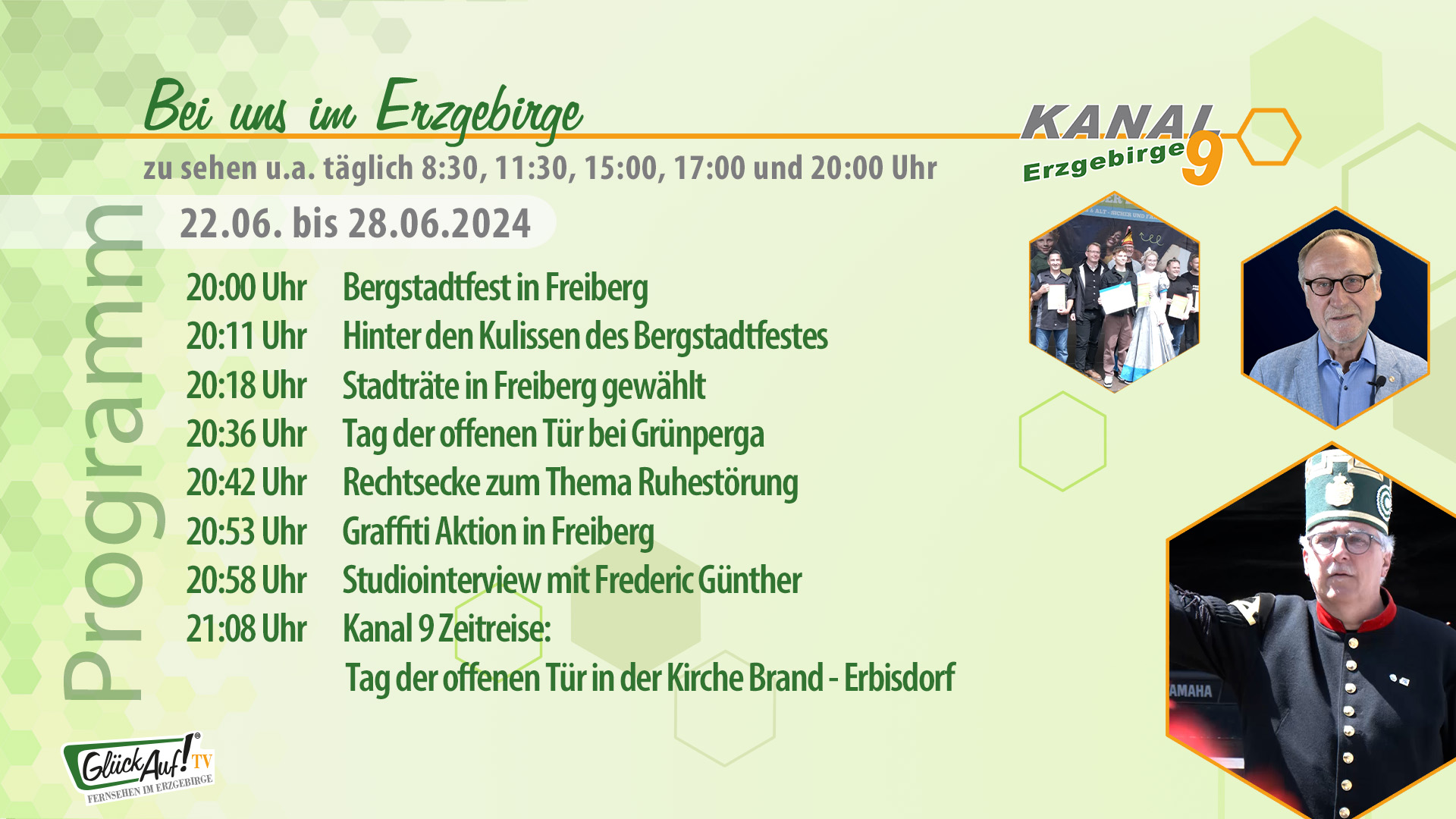 Bei uns im Erzgebirge für die Woche vom 22.06. bis 28.06.2024