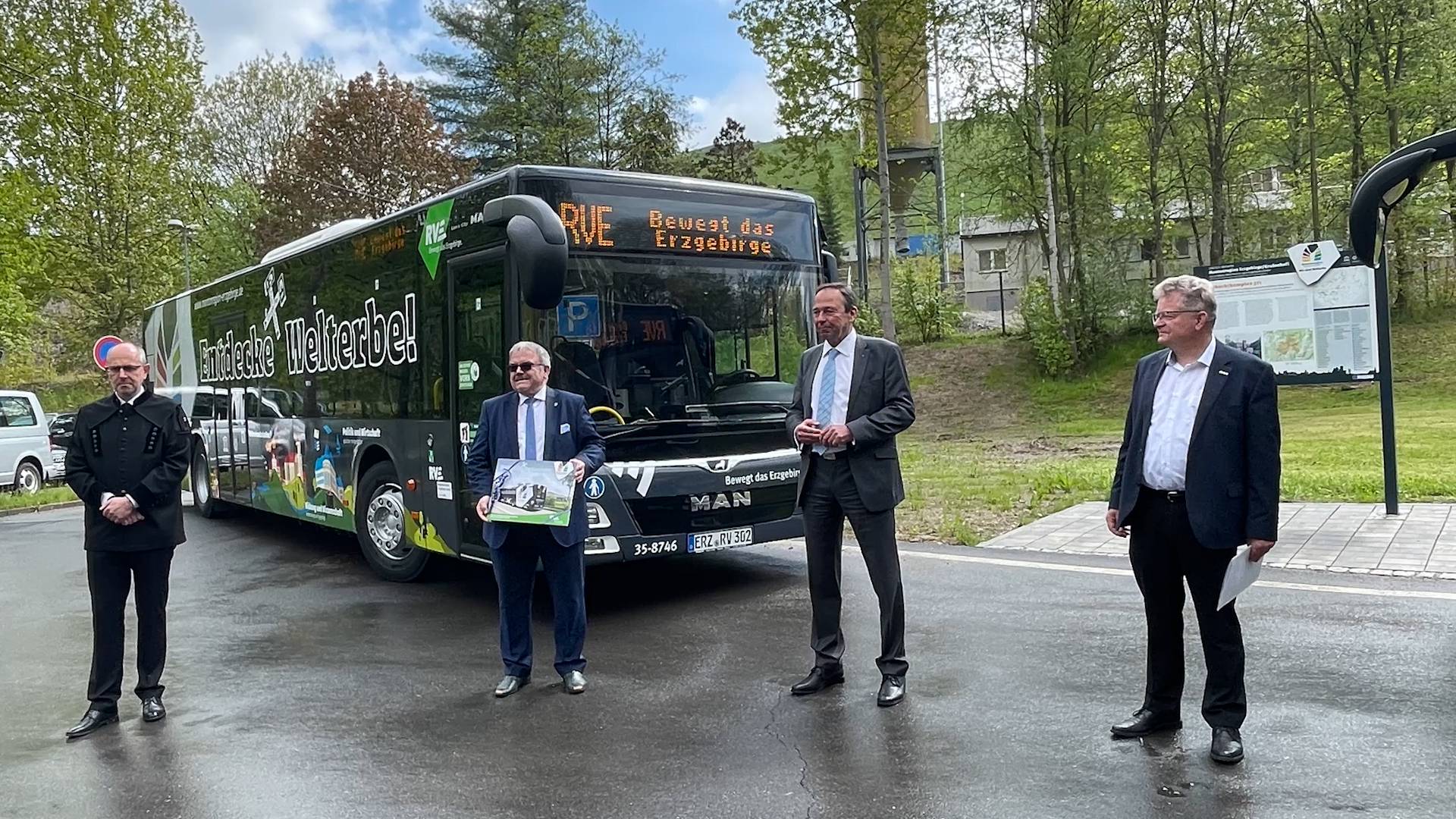 MEgional am 27. Mai 2021 mit den neuen Welterbe-Bussen