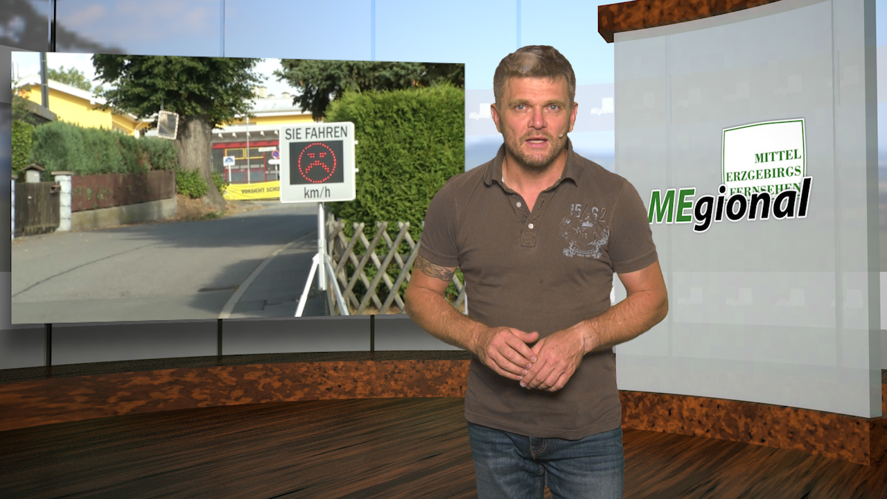 MEgional heute mit der Geschwindigkeitsmessung vor Grundschulen MEgional heute mit der Geschwindigkeitsmessung vor Grundschulen