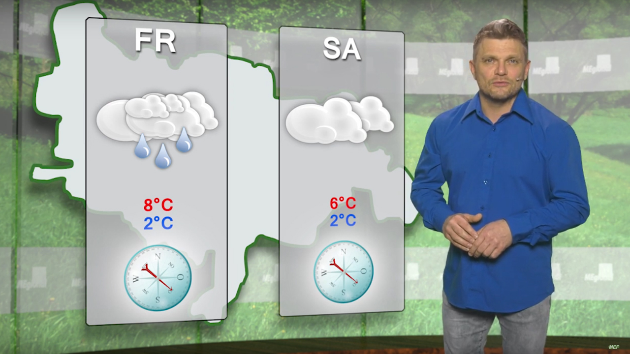 MEgional am 27. Februar mit dem Regionalwetter