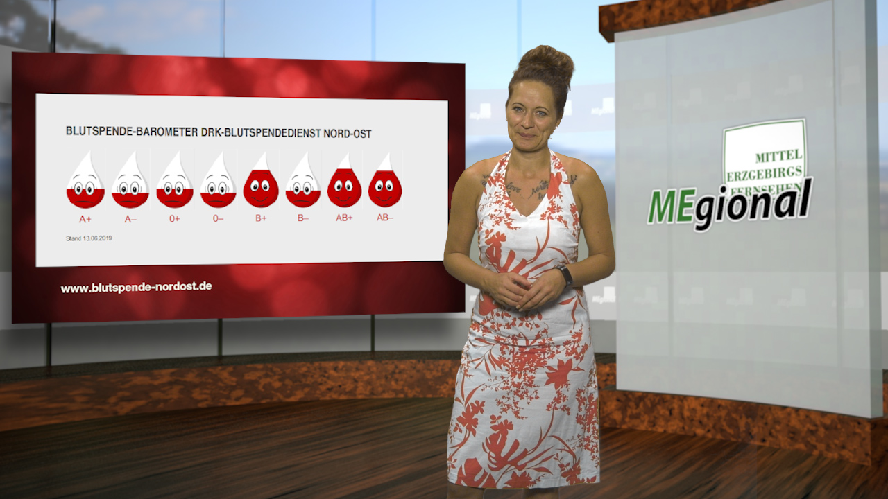 MEgional am 14. Juni 2019 mit dem Weltblutspendetag MEgional am 14. Juni 2019 mit dem Weltblutspendetag