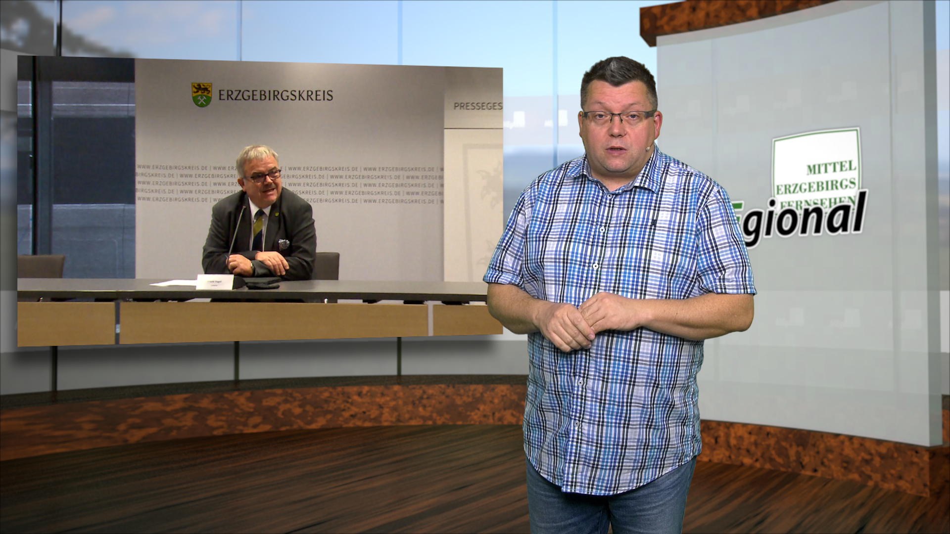 MEgional am 29. Oktober 2020 mit der aktuellen Corona-Situation im Erzgebirge