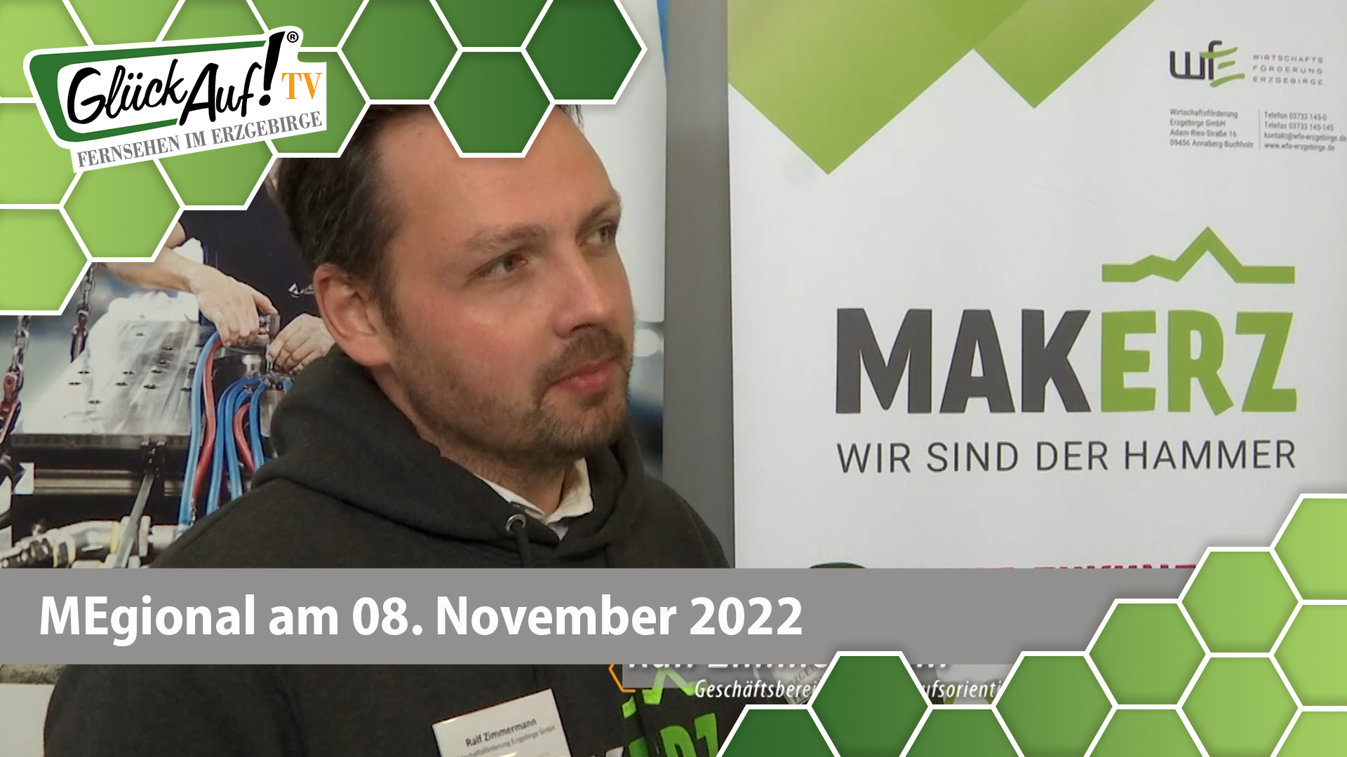MEgional am 08. November 2022 - mit der MAKERZ Ausbildungsmesse in Marienberg