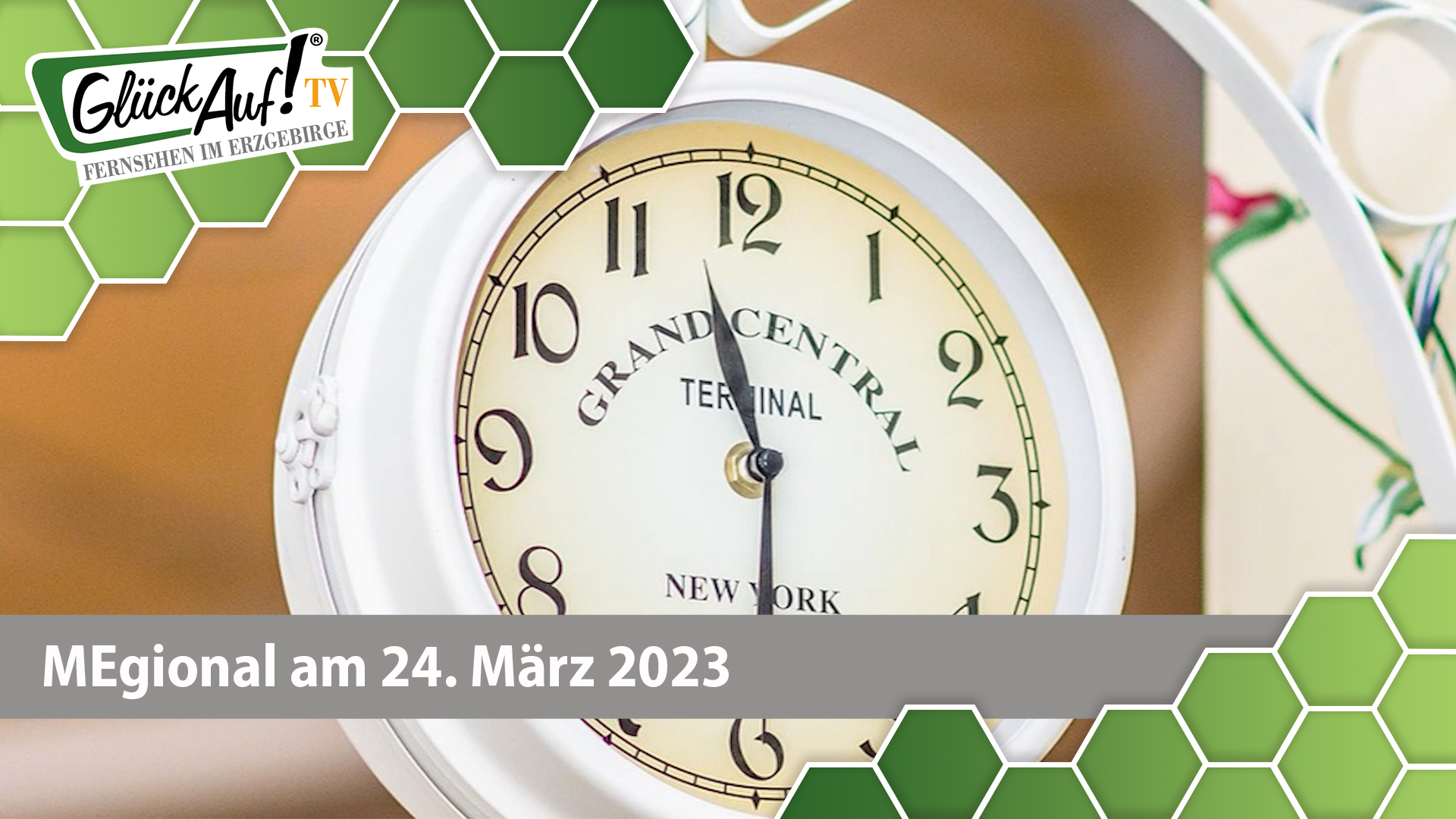 MEgional am 24. März 2023 - mit der Zeitumstellung am Sonntag