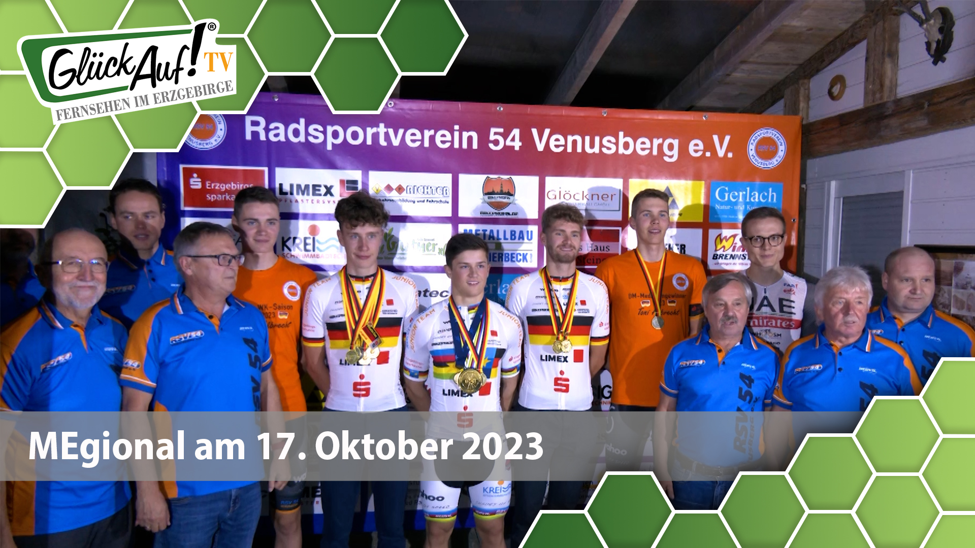 MEgional am 17. Oktober 2023 mit der Meisterehrung  des RSV 56 Venusberg