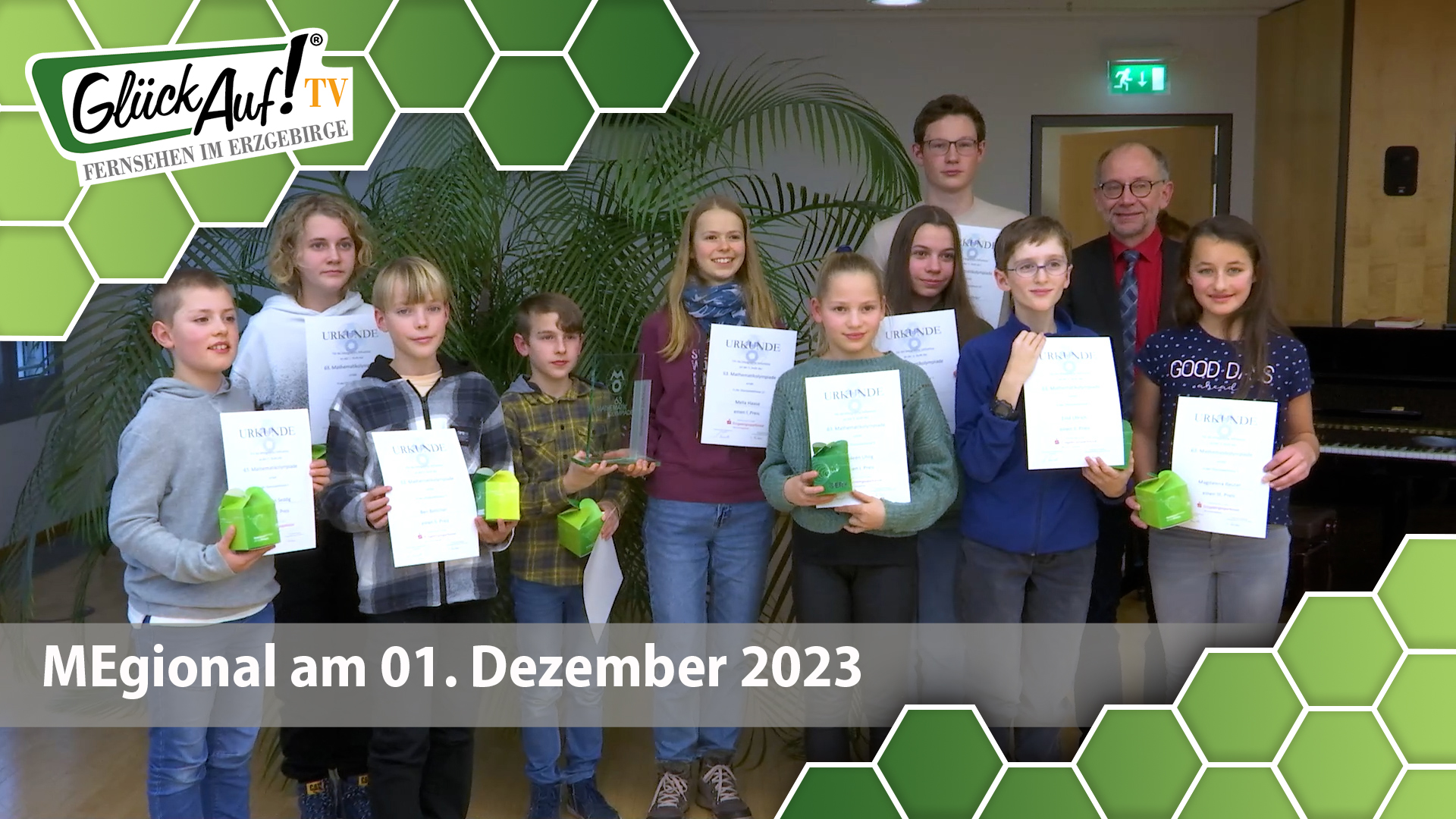 MEgional am 1. Dezember 2023 mit der Matheolympiade in Marienberg