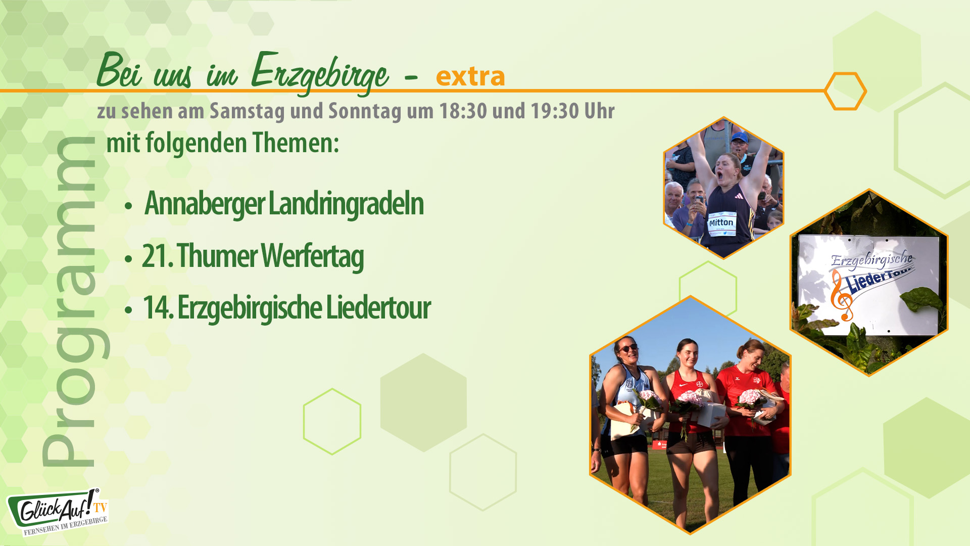 Bei uns im Erzgebirge - extra vom 24.08. und 25.08.2024 Bei uns im Erzgebirge - extra vom 24.08. und 25.08.2024