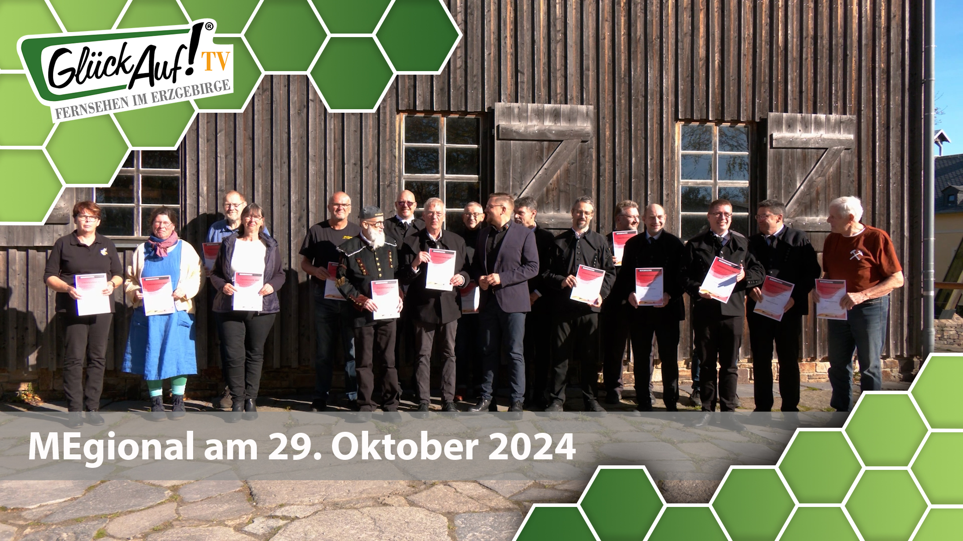 MEgional am 29. Oktober 2024 mit der Welterbekonferenz am Pferdegöpel in Lauta