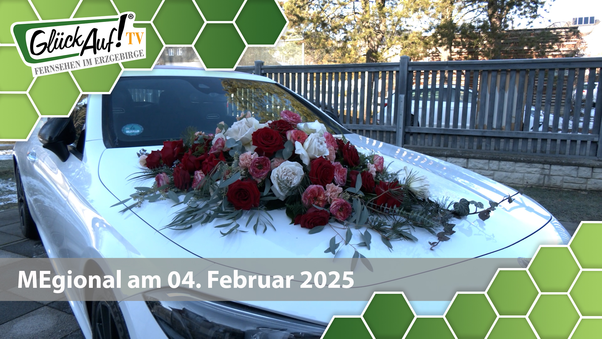 MEgional am 04. Februar 2025 mit Bildern der Hochzeitsmesse in der Baldauf Villa Marienberg