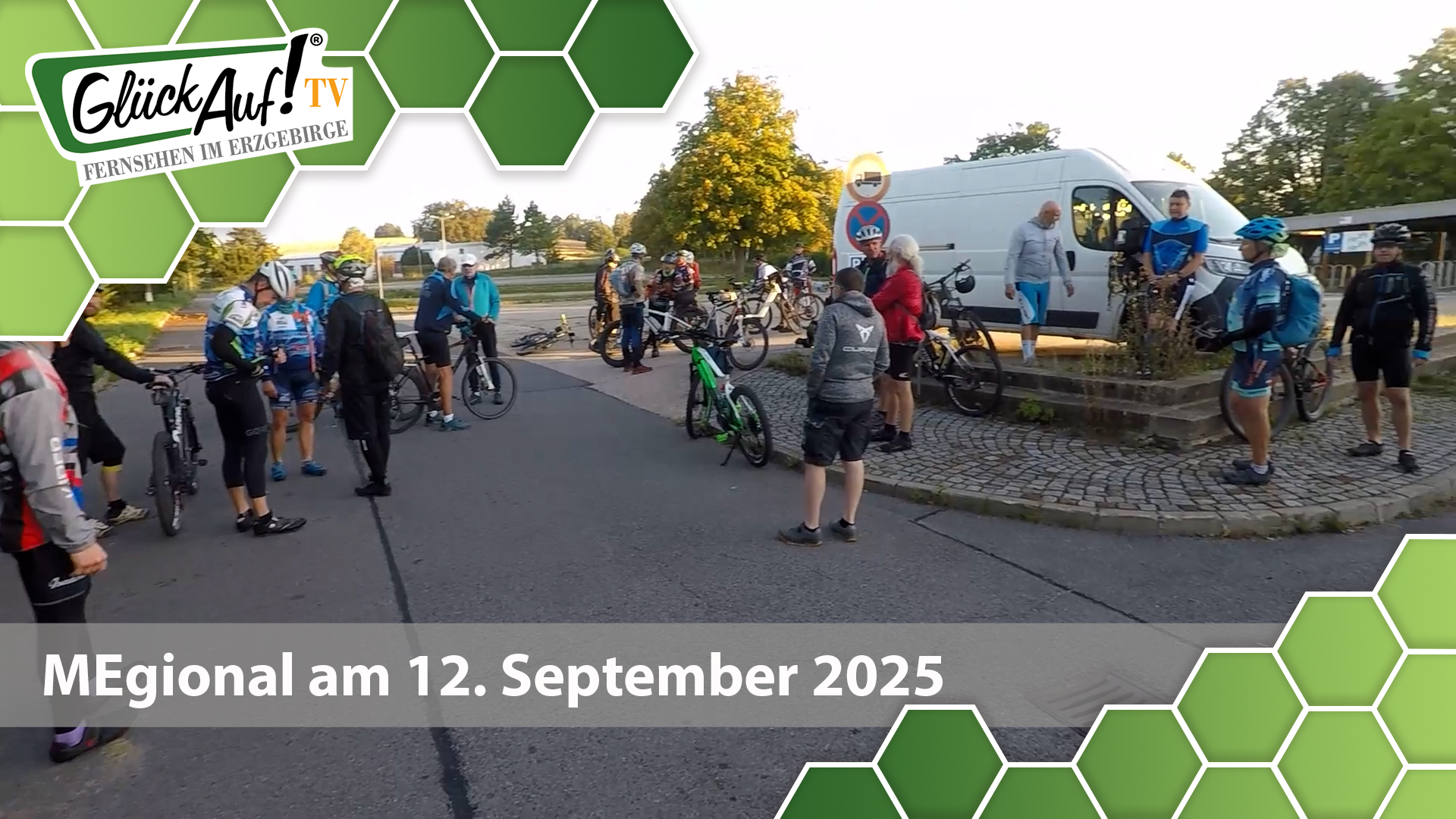 MEgional am 12. September 2025 mit der Ankündigung der Radtour Erzgebirge 2x Quer