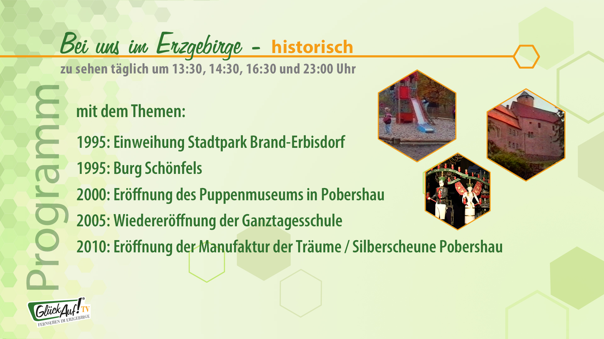 Bei uns im Erzgebirge - historisch vom 25.10. bis 31.10.