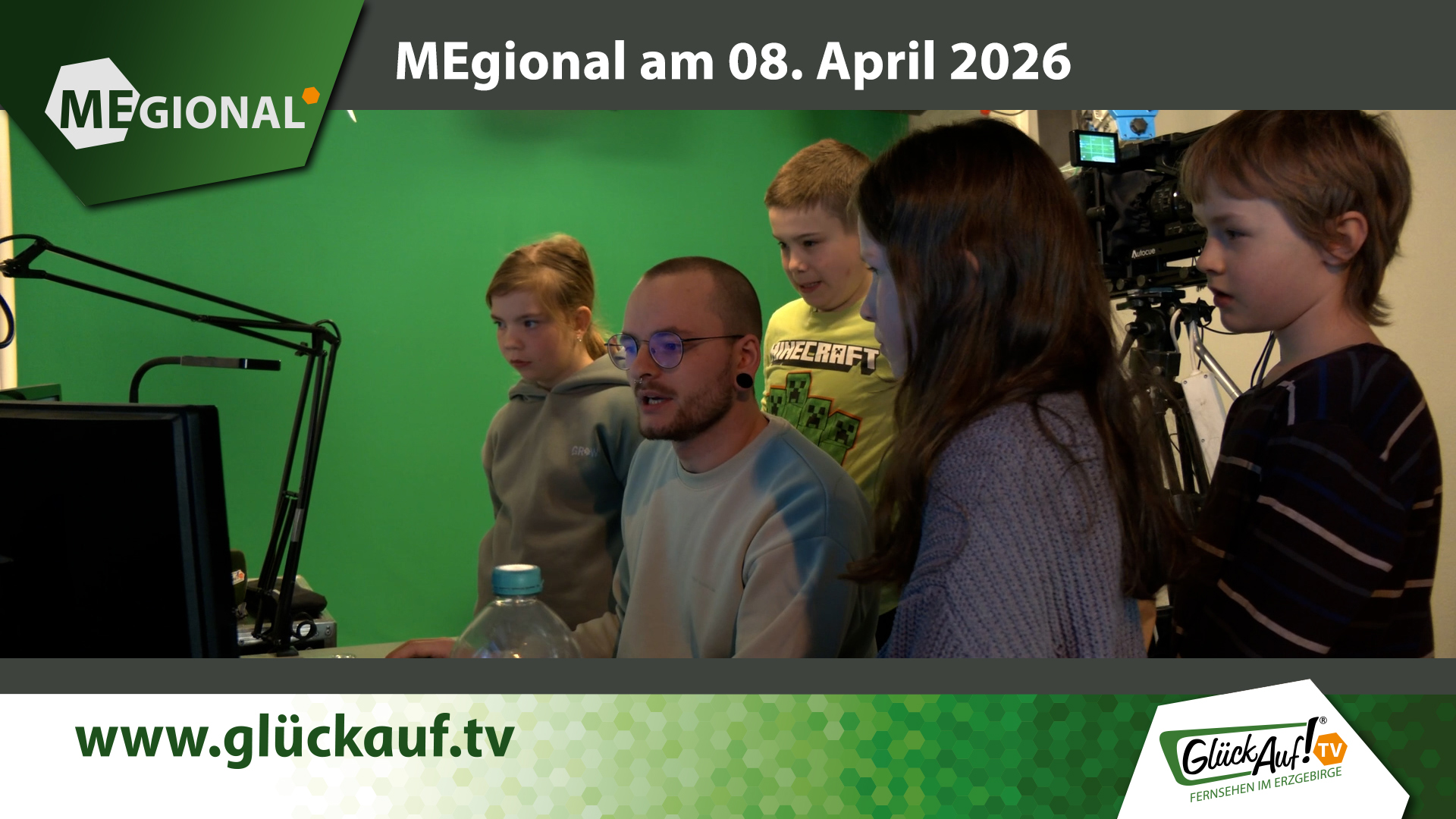 MEgional am 08. April mit dem Thema: Hort „Bergstadtkids“ Marienberg bei uns zu Besuch
